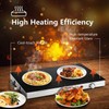 Fantask Electric Warming Tray, Long Electric Hot Plate w/Adjustable Temperature