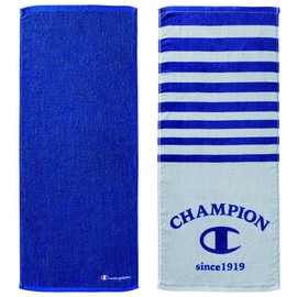 Champion 5065017600 Face Towels, Set of 2, Champion Free Blue, 100% Cotton