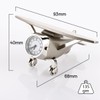 ZAHEPA Aeroplane Miniature Table Clock & Paper Weight – Stylish