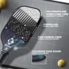 Pickleball Paddle, Carbon Fiber Pickleball Racket Lightweight with Fiberglass and