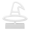 Neon Light Plastic Witch Hat Shape USB Battery Powered RGB
