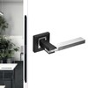 Decoranddecor Nexus Door Handle Lever Set Duo Colour on 54mm
