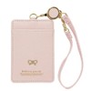 Giselle Women's Transit Pass Case, Transit Pass Holder with Reel,