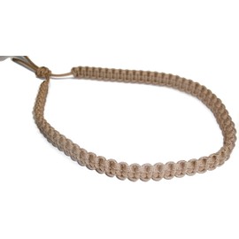 RedVex Paracord Hat Band - Cowboy Hat Band - Choose your color and style (Gold, Cobra (`3/4"))