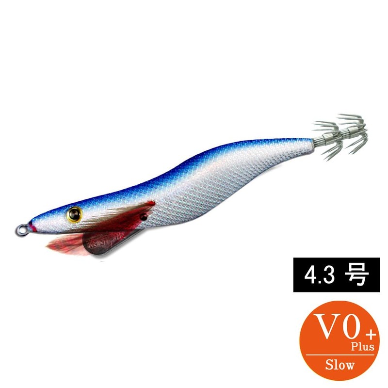 Egi Sharp α 4.3 V0 (22g) Real Bait Blue