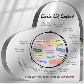 Mental Health Office Gifts for Women Coworker Boss Encouragement Office Acrylic Decor Sign for Counselor Desk