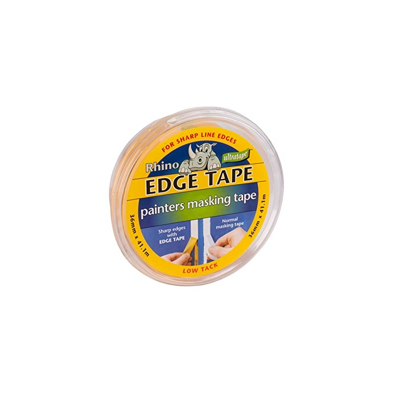 Centurion TA127L Yellow Edge Masking Tape 36mm x 41.1m