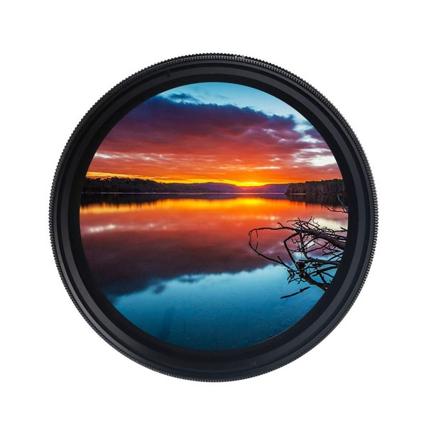 Junder Variable 67mm Dimming ND Filter, ND2-ND400 Low Profile X-ray