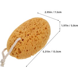 2 Esponjas De Baño Suaves Y Exfoliantes Para Ducha Esponjas Corporales Para Limpieza Profunda Accesorios De Baño Para Hombres Mujeres Y Niños 6.10 X 3.93 X 1.96 in