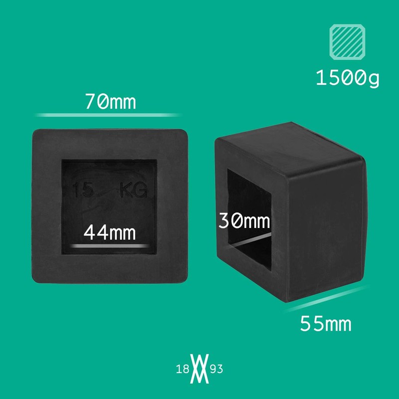 Rubber Cap 1500 Grams for Club Hammer from The Enforce