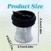 Amazleer 1 x Filter Lint Sieve Lint Filter Insert Replacement
