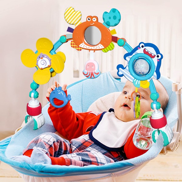Eners Baby Play Arch Crib Toys, Activity Arch Toy, Crib