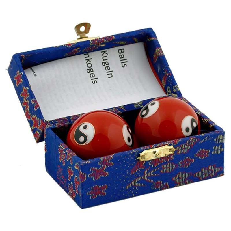 Raum der Stille Qi Gong Balls 4 cm with Storage
