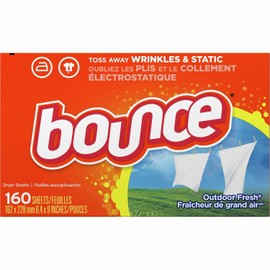 Fabric Softener Sheet with Fresh Outdoor Scent