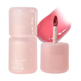 GOGO TALES Melting Volume Gloss, 02, White Peach Maple/Plushy Fruit Lip, Highly Moisturizing, High Color, Moisturizing Lipstick, Lip Tint, Shiny