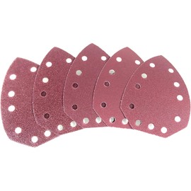 5 Piece Sandpaper Set for Parkside PHS (PAHS 10.8 A1, PAHS 12 Hand Sander PHS 160 160 PHS 160 B2, B3, PMS 130, Dimensions as PHSZ30 A1 XQ², XQ², PHSZ30B2, PHSZ30 °C3 and PHSZ18 °C3