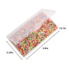 CCINEE 3D Fruit Nail Slices,Assorted Polymer Clay Slime Slices Bulk