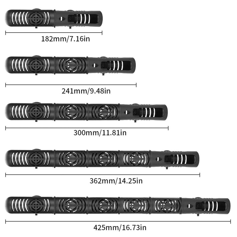Fish Tank Heater Guard, Detachable 6 Sections Aquarium Heating Rod