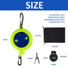 1 Camping Clothesline, Convenient Travel Clothesline, Rotating Storage, Anti Wrapping,