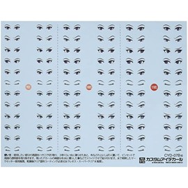 High Queue Parts 1/12 Pupil Decal Series Custom Eye Decals 7-B (1 Pieces) Plastic Model Decals CYD-07B