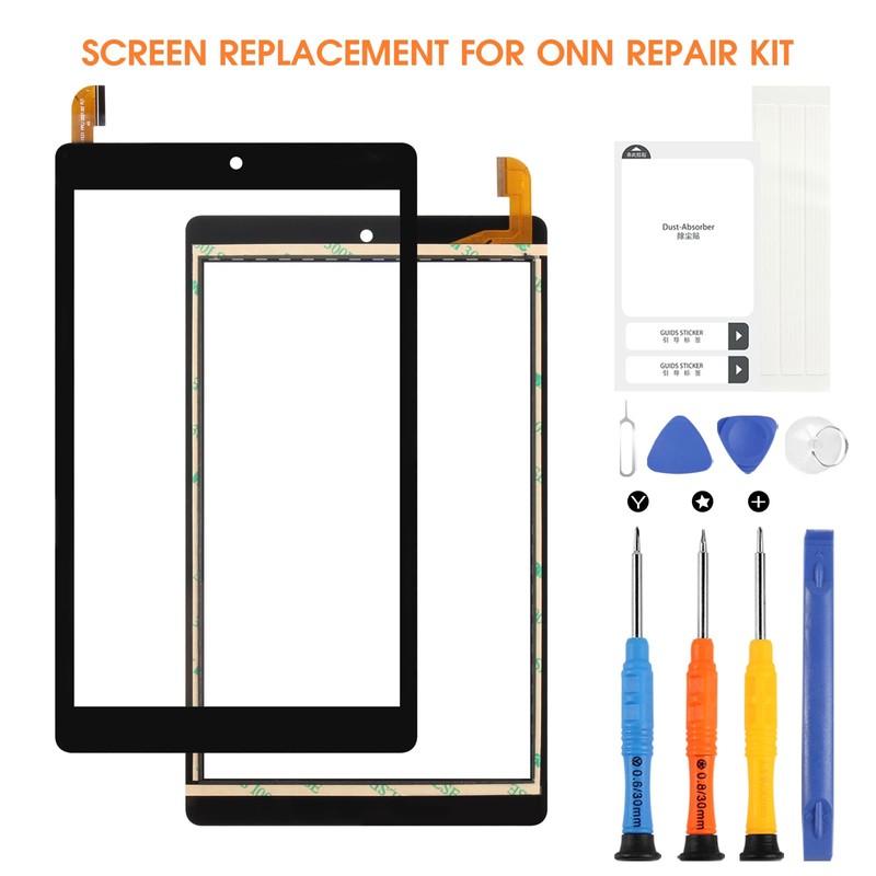 for ONN 8" Kids Tablet Screen Replacement, Touch Screen for