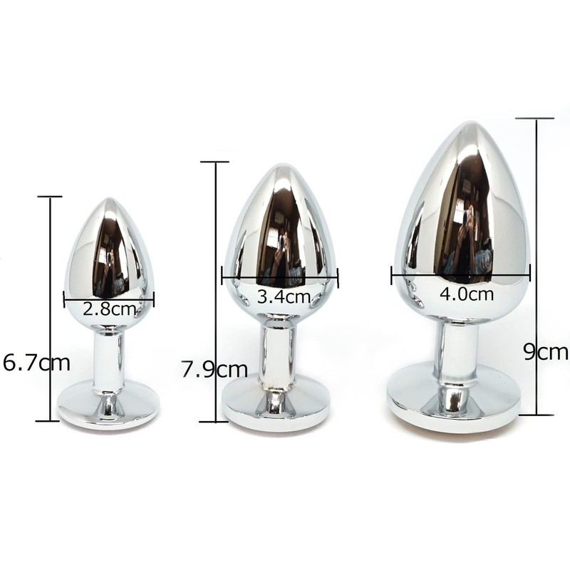 Praxia Jewelry, Plug, Medium, Maximum Diameter 1.3 inches (3.4 cm),