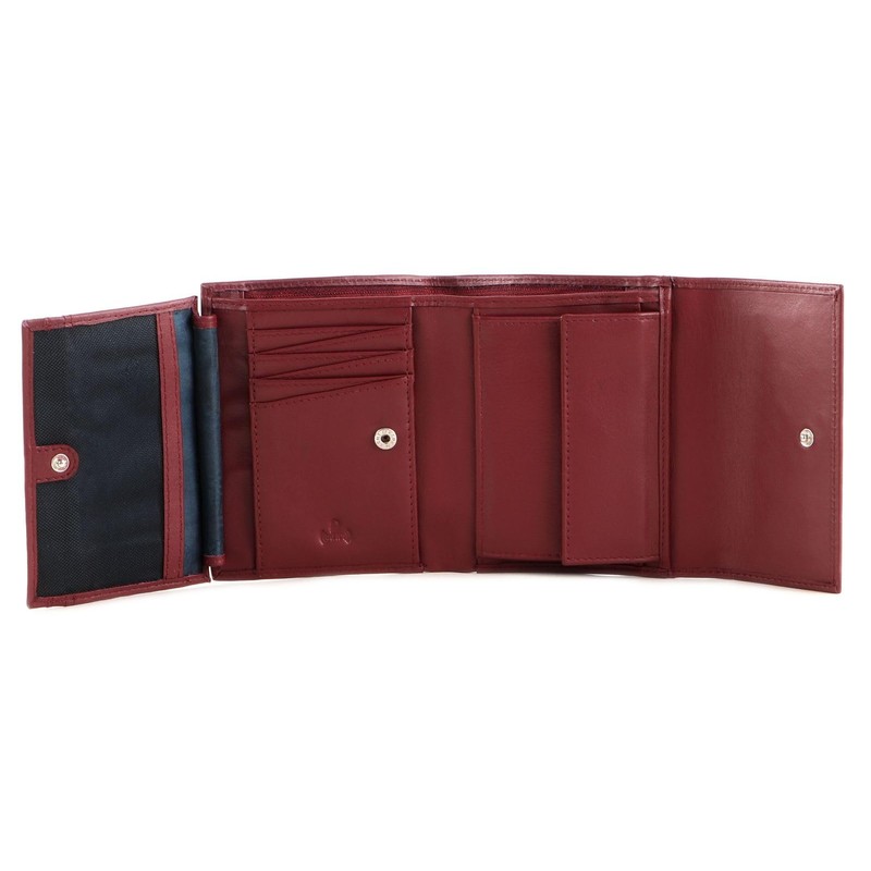 Voi Soft Jodie Leather Wallet 12 cm, granite, Elegant