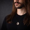 Ancient Looking Yin Yang Necklace Pendant Jewelry For Men Women