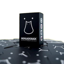 Trinkspiel SchluckDuck – 110 wasserfeste Karten für maximale Abende | Innovatives Partyspiel & Kartenspiel für WG, Festival & Geburtstag | Nachhaltig produziert, ab 16+ | Chaos & Spaß garantiert