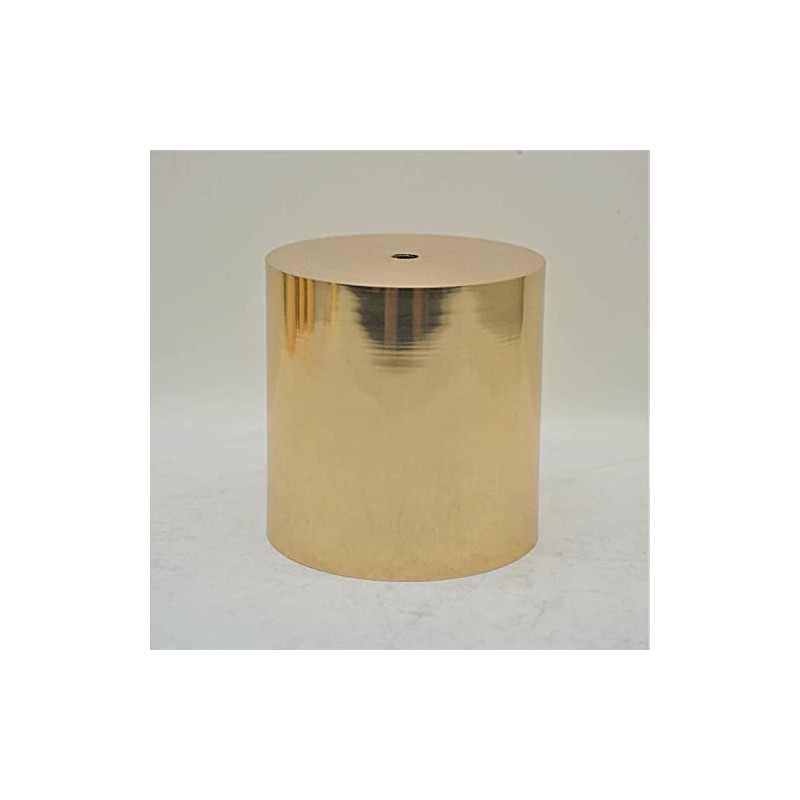 Brass Socket for 3" Diameter Church Candle. Has 5/16-18 Size