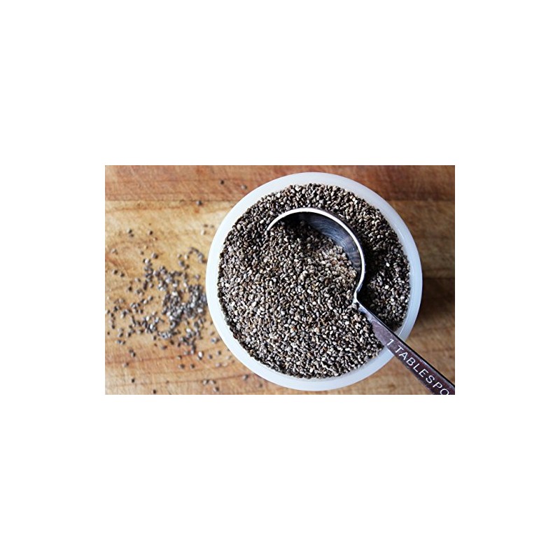 Pure Living - Organic Sprouted Chia Seeds - 8 Ounce