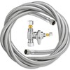 Ondiomn Refrigerator Ice Maker Water Line Kit - 18' Braided