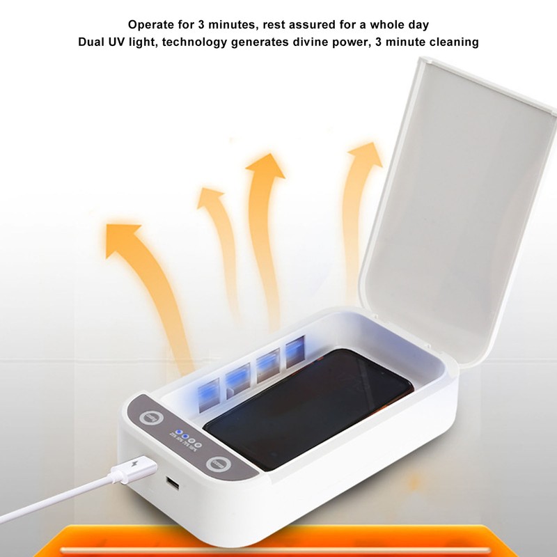 UV Cleaning Box Automatic Timing English Voice Prompt Multi Purpose
