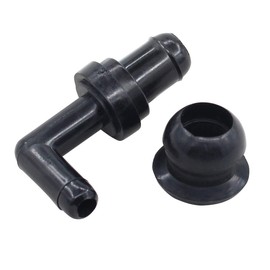 NewYall PCV Valve and Grommet Fitting for Acura CL Integra Legend SLX Vigor Honda Accord Civic Odyssey Prelude Isuzu Amigo Oasis Lexus GS300 RX300 Toyota Avalon Highlander Solara Supra Tercel
