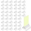 Clear Game Card Stand 50 Pcs, Plastic Place Card Holders