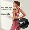 1pc Waist Bag and 1pc Water Bottle with Wrap-Around Fit,