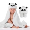 SOAKARO Hooded Baby Bath Towel for Newborn – Extra Soft