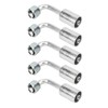 10 Pcs 3/8in Air Conditioning 90 Degree Beadlock Aluminum AC