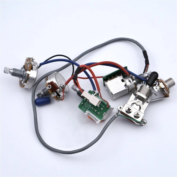 unbranded 1 Set Epiphone Guitar Wiring Harness 2V2T PULL/PUSH POT