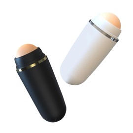 Beavorty Oil Absorbing Roller Pcs Volcanic Face Roller for Oily Skin Facial Skin Care Tool Reusable Beauty Stick Control Mini Facial Massager