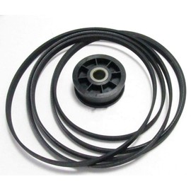 40111201 Y54414 Dryer Belt & Idler Pulley Roller Set for Dryers, Replaces WPY54414, WP40111201, PS11742271, PS11757553, AP6009126, AP6024203, Y54414, 40111201
