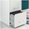 Hirsh Industries LLC Space Solutions 18"D 3 Drawer Metal Organizer
