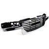 Evan-Fischer Grille Assembly Compatible with 2004-2012 GMC Canyon Chrome Shell/Black
