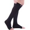 Doc Miller Open Toe Compression Socks 30-40 mmHg 1 Pair