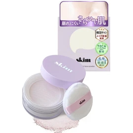 【Moisturizing for Sensitive and Dry Skin (Glow) 】skim (スキム) Lupo Serum Loose Powder [CICA Korea Non-crumbling, Glossy Skin Moisturizing TECA] 1 piece