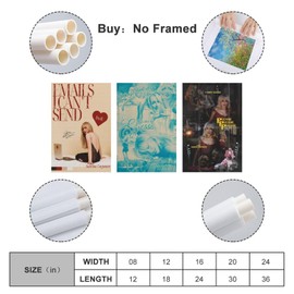 Art Sabrina Music Carpenter Art Canvas Poster Art Sabrina Music Carpenter Canvas Poster Music Sabrina Art Carpenter Canvas Art Poster Poster A Set of 3 Canvas Posters Room Aesthetic Festival Gift Fam