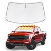 MEJELAKI Windshield Sun Shade Custom Fit Compatible with Ford F150