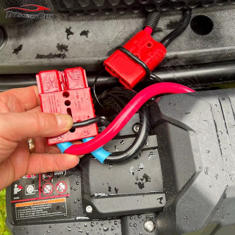 DYSO For Recovery 2-4 Gauge Winch Trailer Battery Quick Disconnect