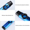Kazoo - Professional Metal Musical Instrument with 5 Extra Membranes,