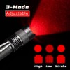 4 Pack Red Light Flashlight, 3 Modes Red LDE Red
